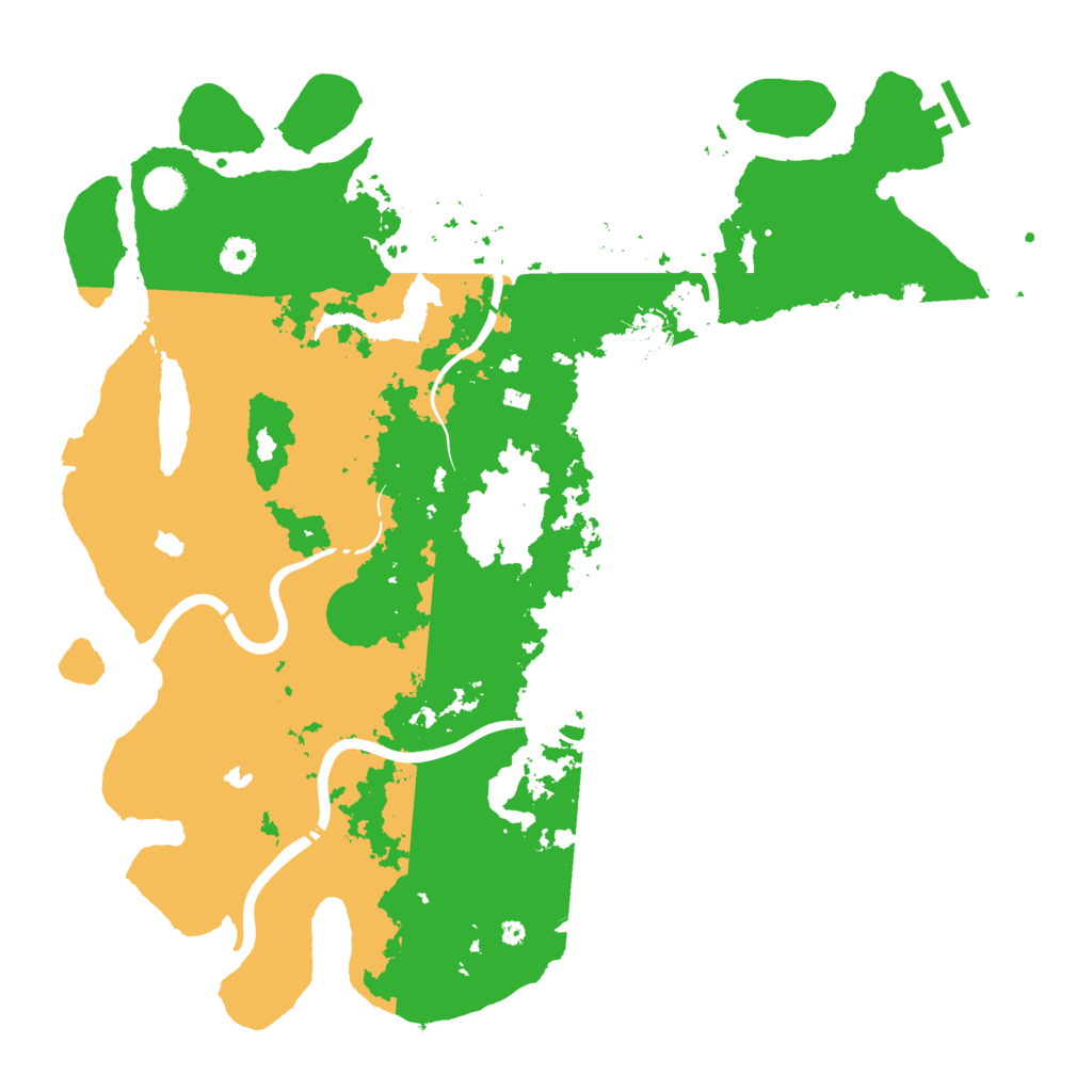 Biome Rust Map: Procedural Map, Size: 4500, Seed: 1474756440