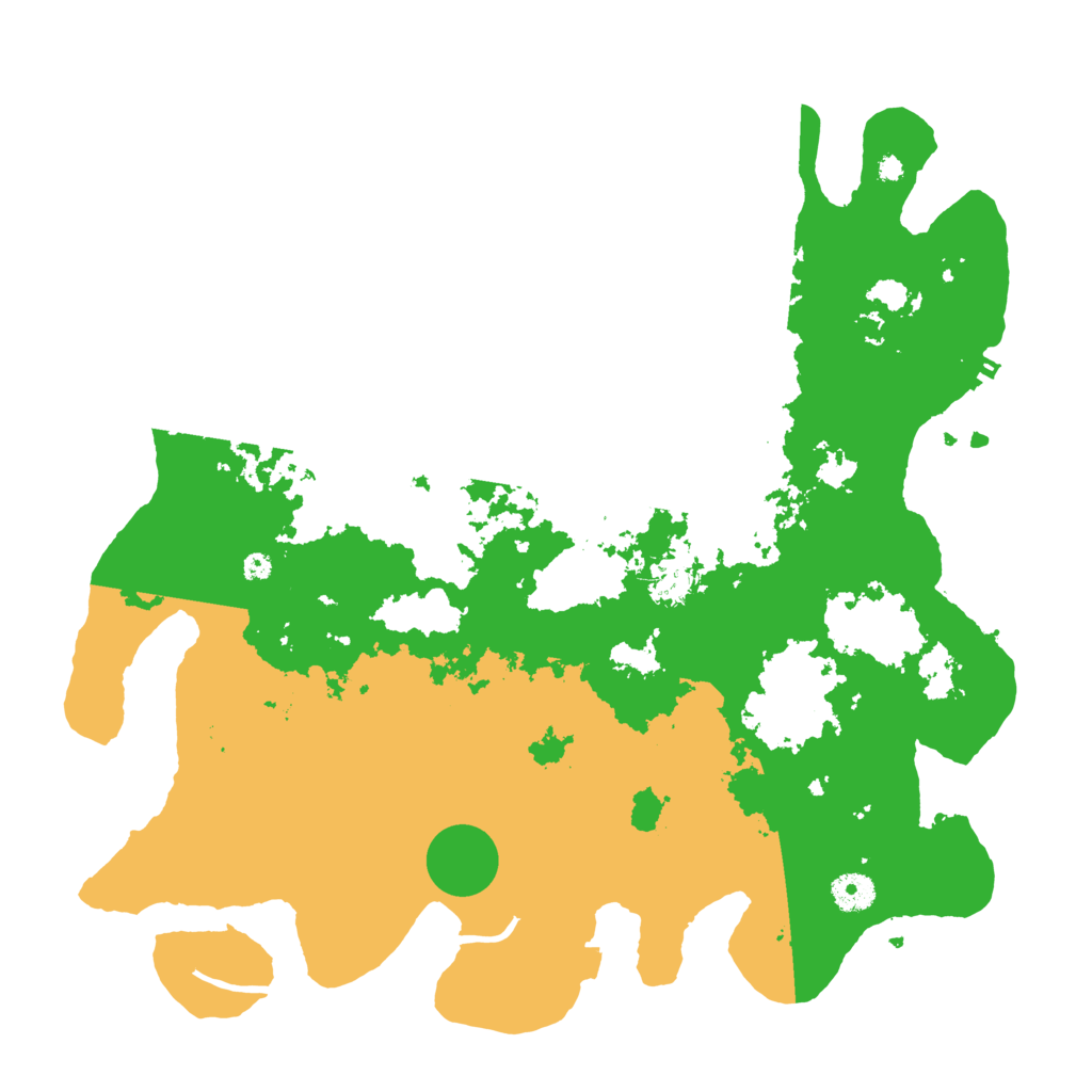 Biome Rust Map: Procedural Map, Size: 4000, Seed: 1688778371