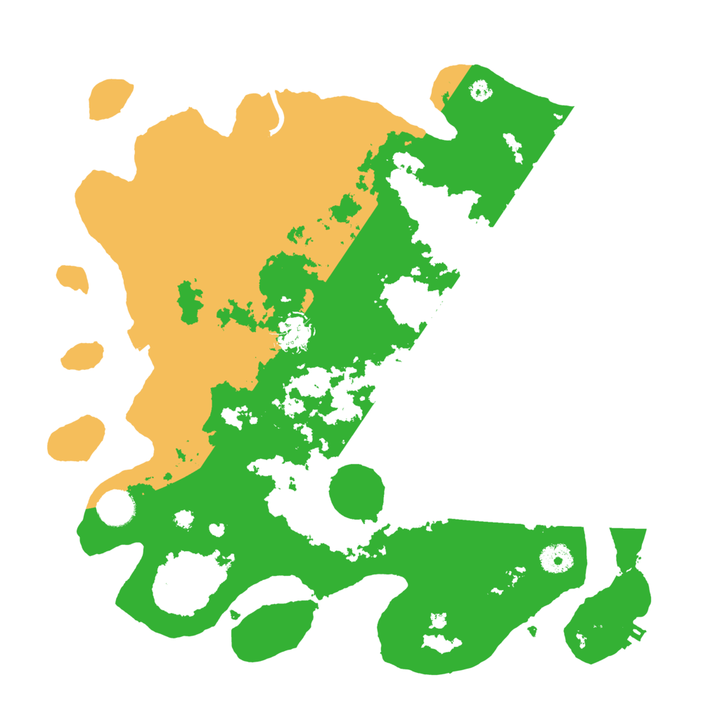 Biome Rust Map: Procedural Map, Size: 3500, Seed: 1864606541