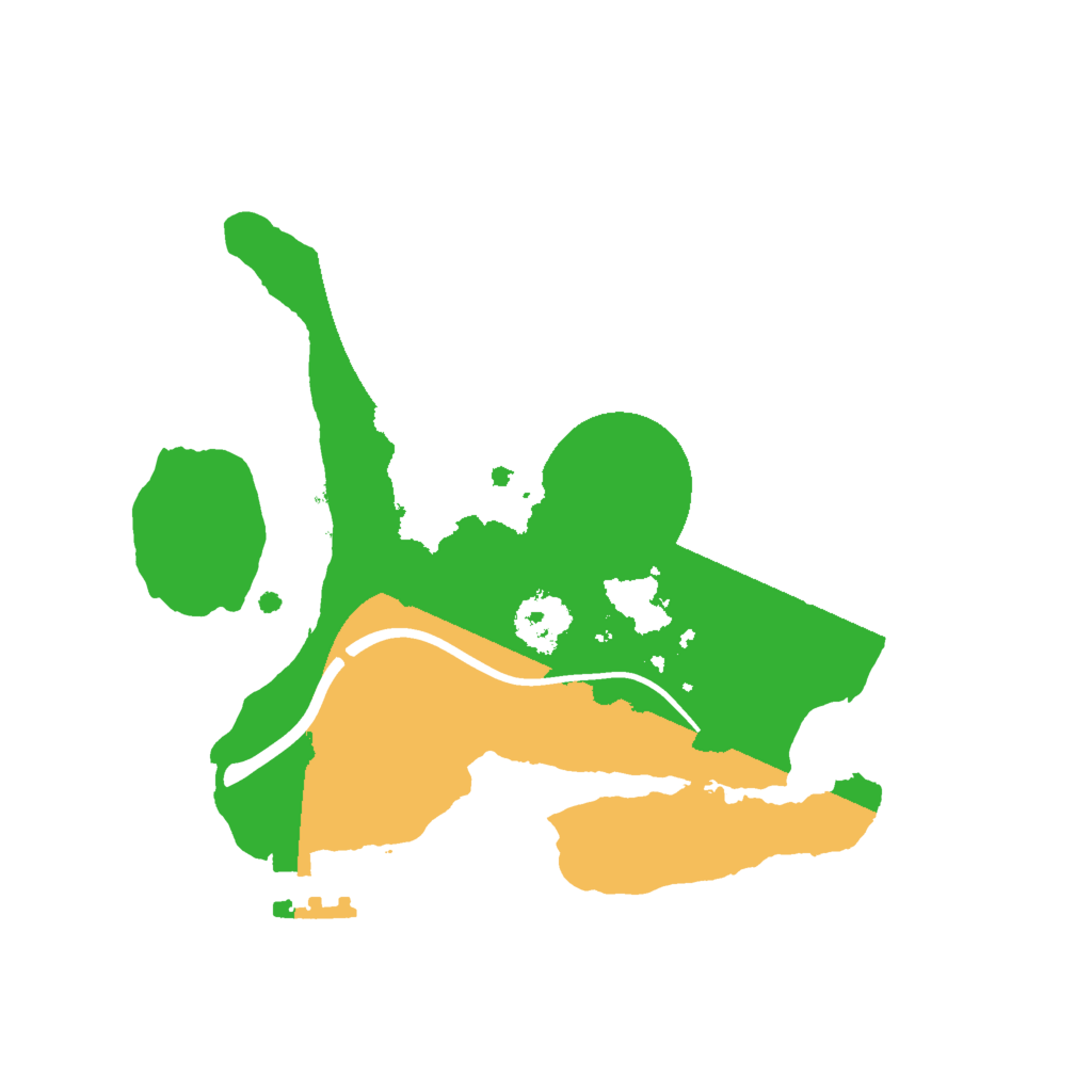 Biome Rust Map: Procedural Map, Size: 2000, Seed: 1044893740