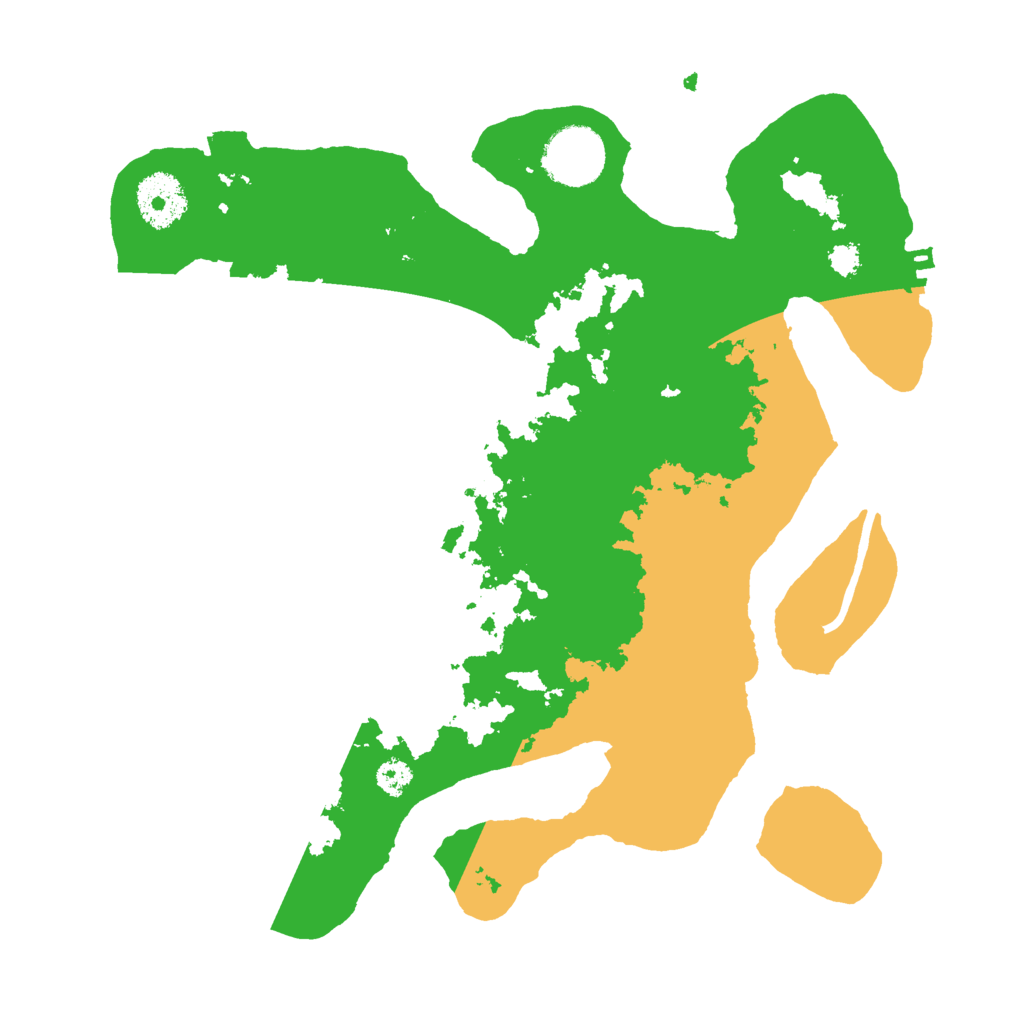 Biome Rust Map: Procedural Map, Size: 3000, Seed: 28938