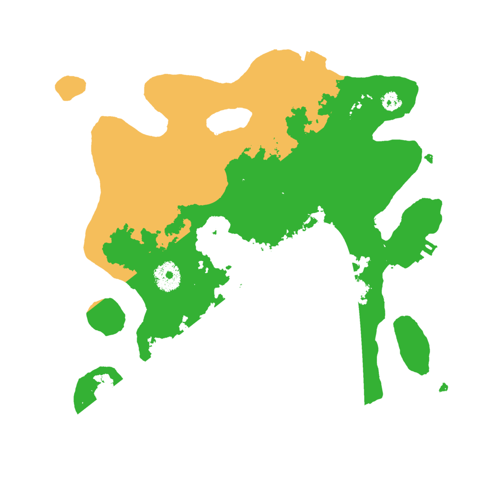 Biome Rust Map: Procedural Map, Size: 2700, Seed: 2078175406