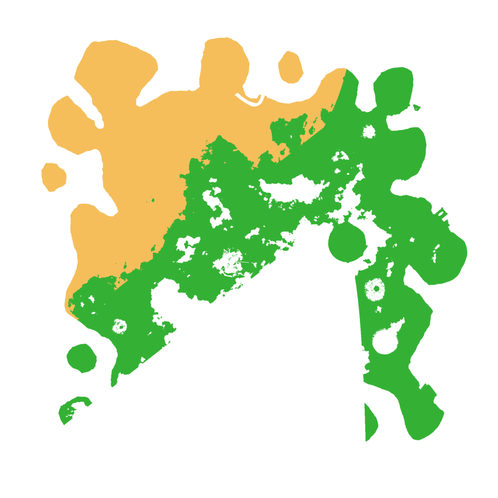 Biome Rust Map: Procedural Map, Size: 3500, Seed: 2078175406