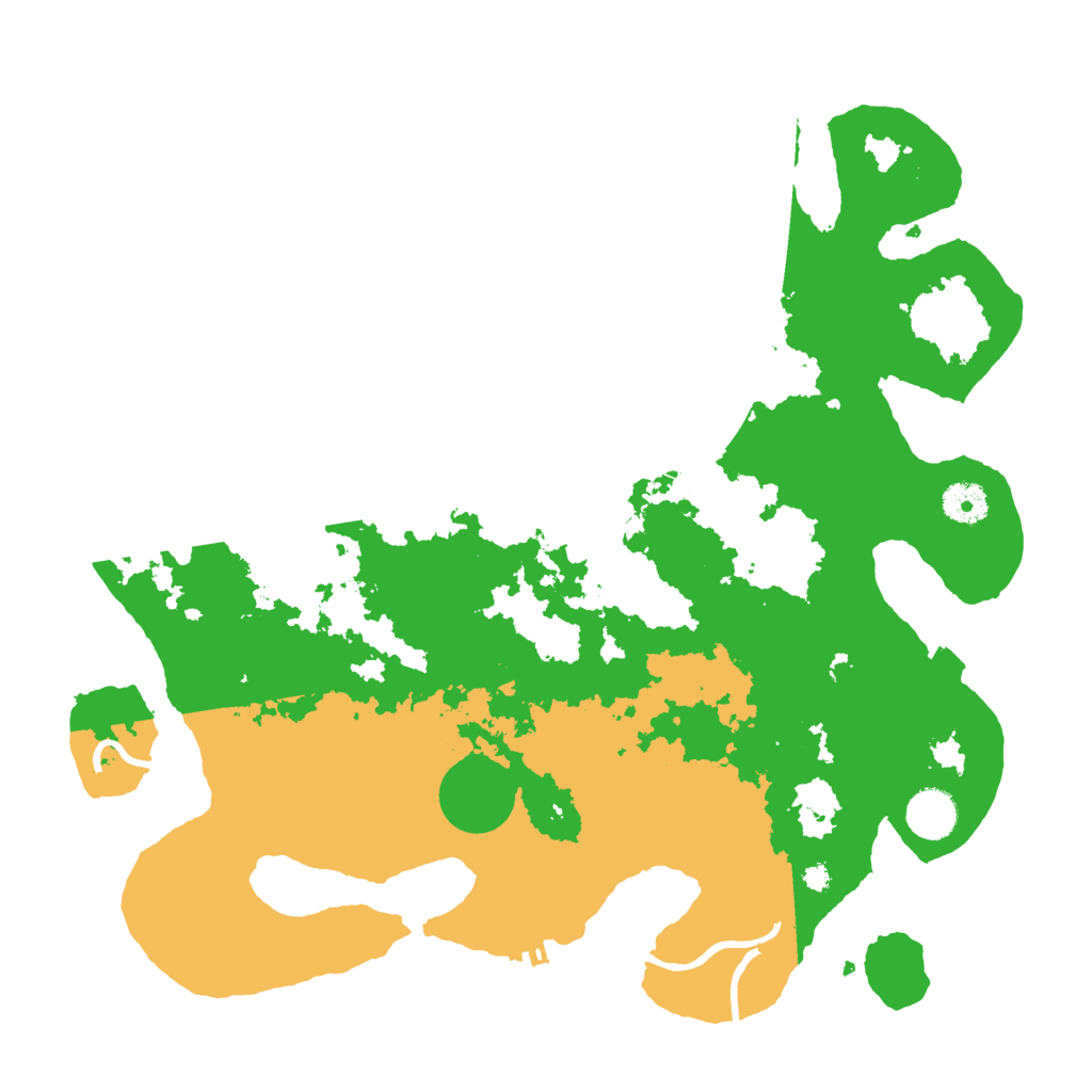 Biome Rust Map: Procedural Map, Size: 3800, Seed: 813515036