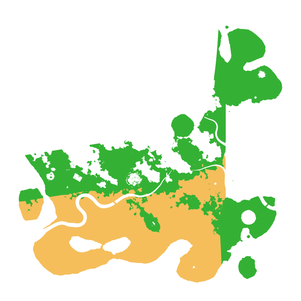 Biome Rust Map: Procedural Map, Size: 3800, Seed: 813515036