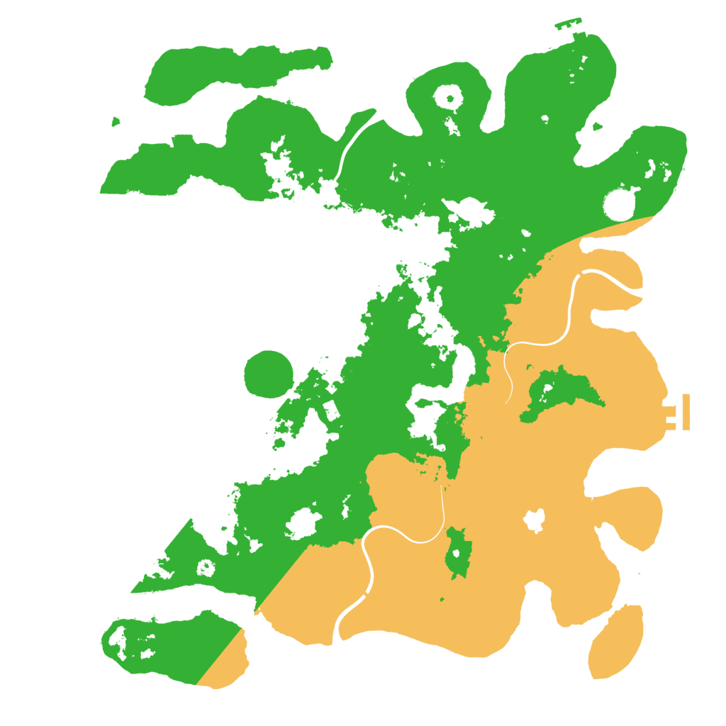 Biome Rust Map: Procedural Map, Size: 4050, Seed: 1259339931