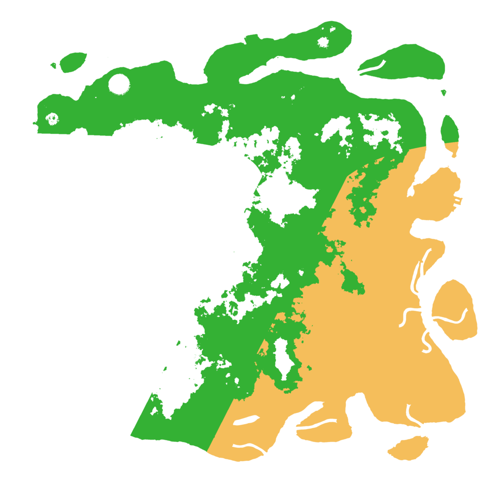 Biome Rust Map: Procedural Map, Size: 4250, Seed: 1209