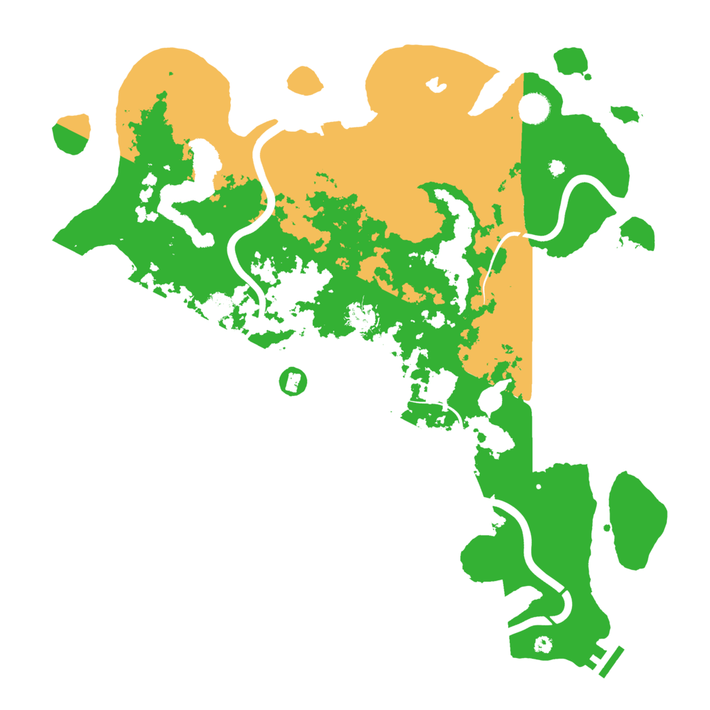 Biome Rust Map: Procedural Map, Size: 4050, Seed: 1504540711