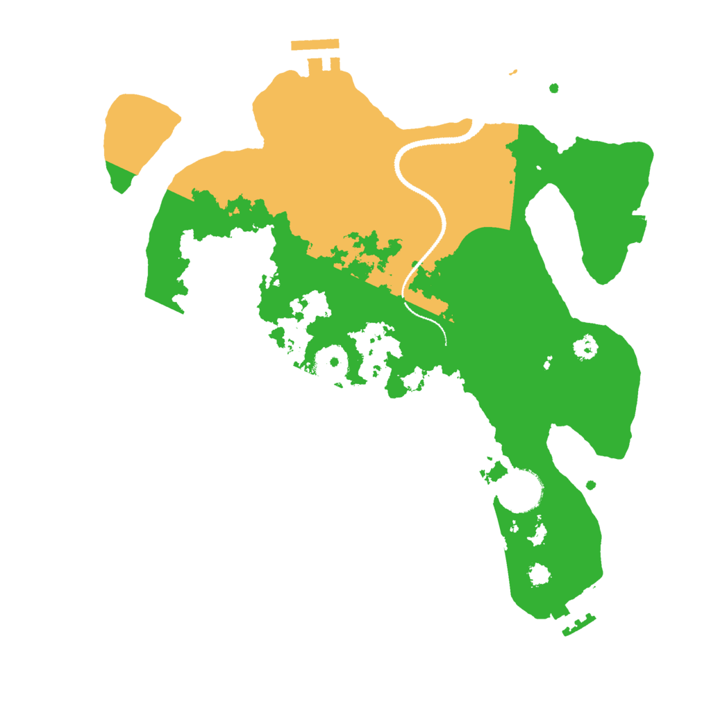 Biome Rust Map: Procedural Map, Size: 3000, Seed: 9035482