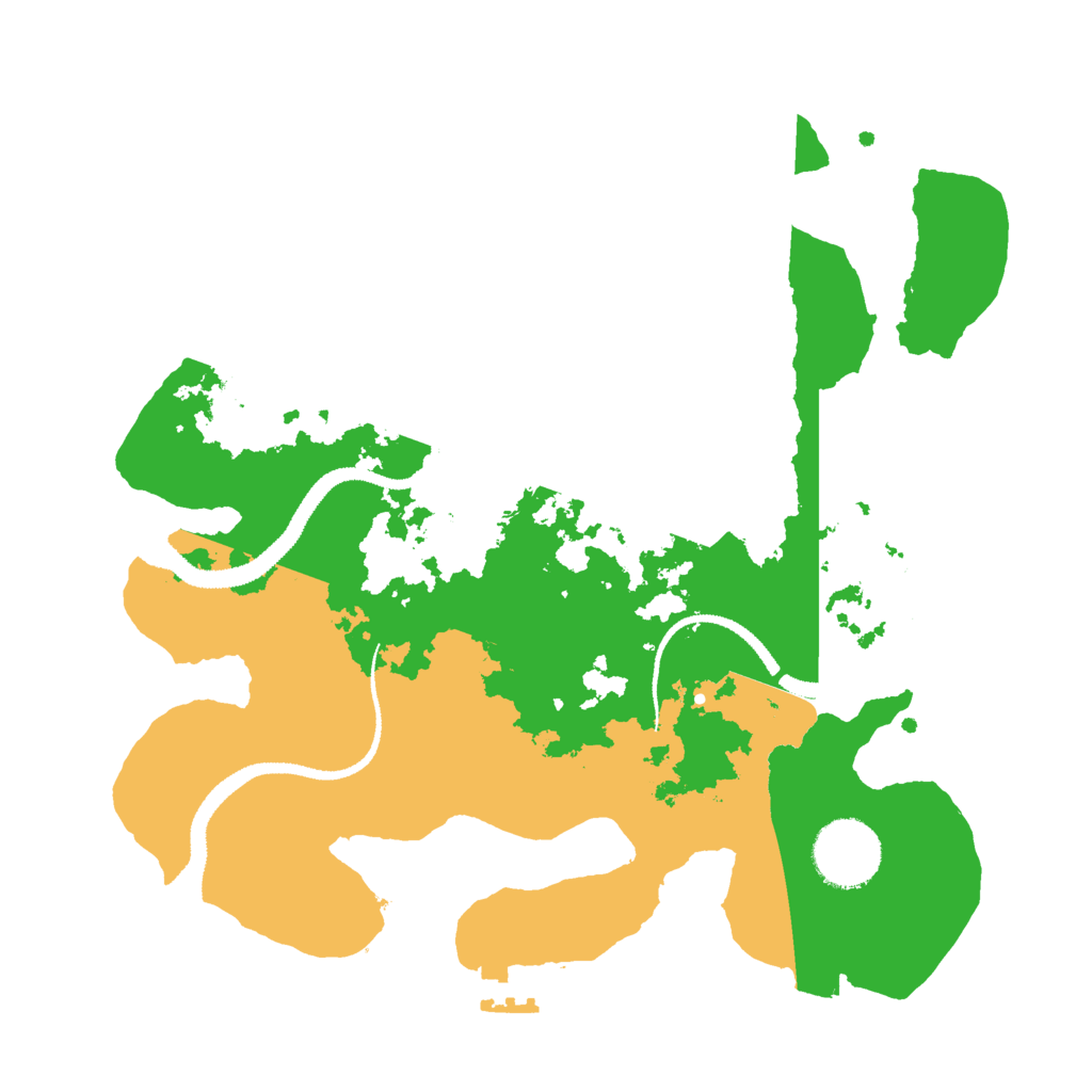 Biome Rust Map: Procedural Map, Size: 2850, Seed: 55122