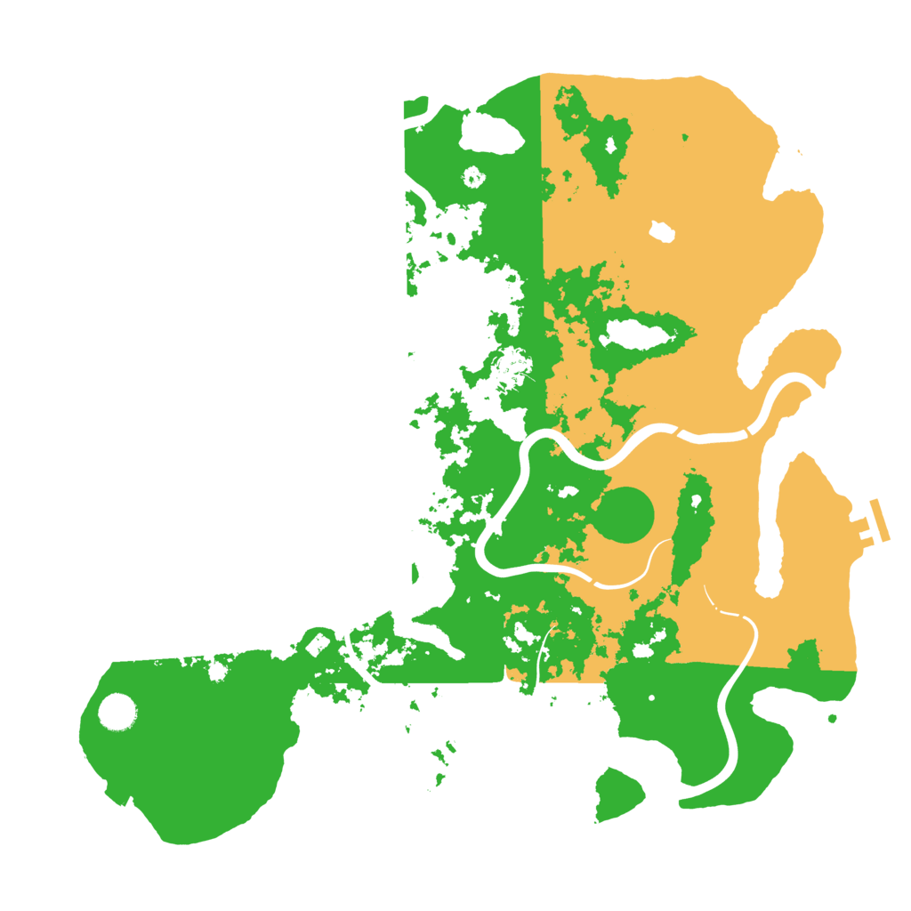 Biome Rust Map: Procedural Map, Size: 4250, Seed: 1277341656