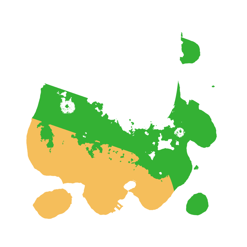 Biome Rust Map: Procedural Map, Size: 2650, Seed: 83055869