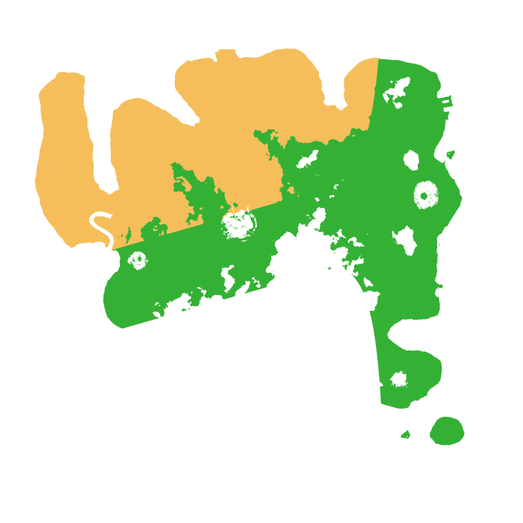 Biome Rust Map: Procedural Map, Size: 3000, Seed: 1185