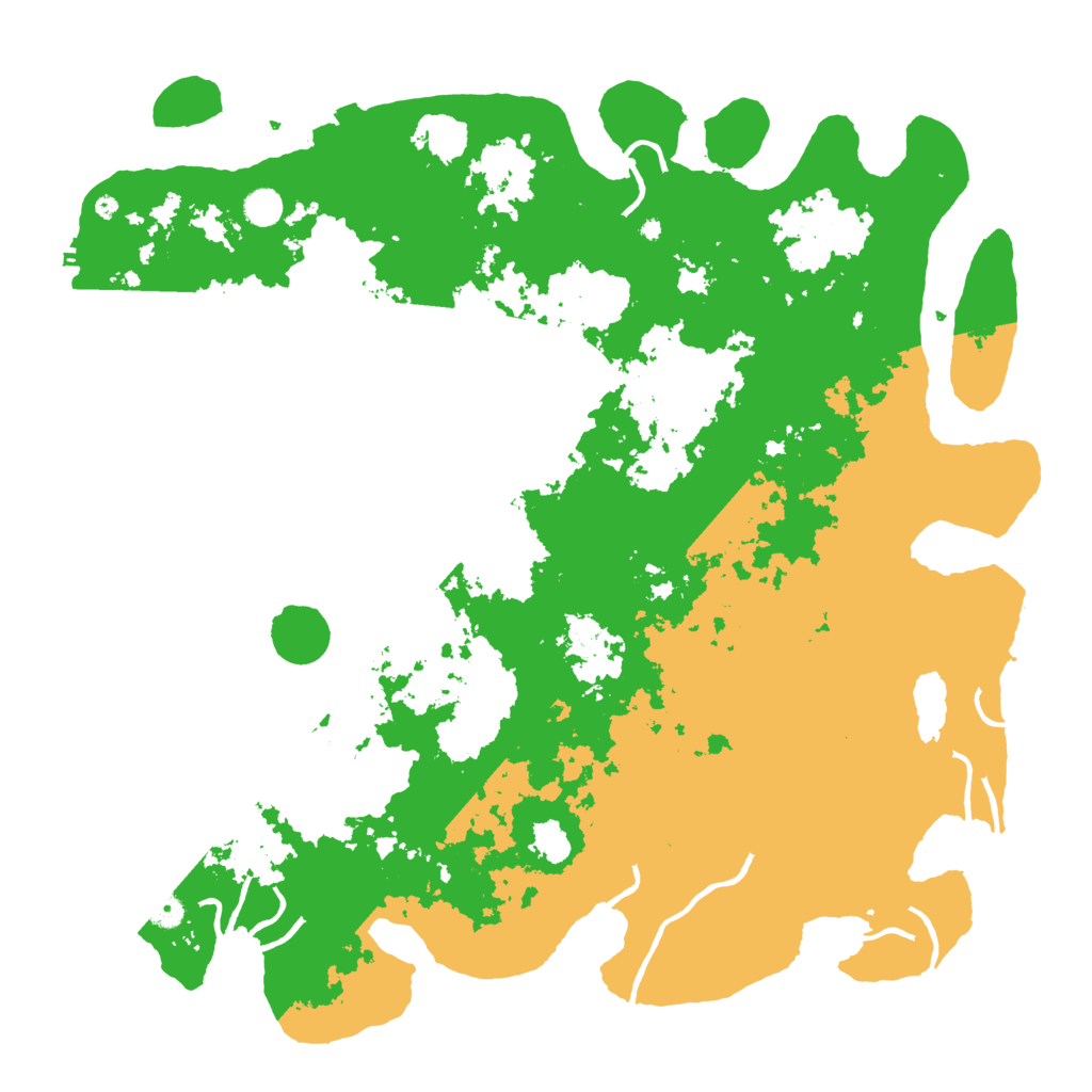 Biome Rust Map: Procedural Map, Size: 5000, Seed: 87349