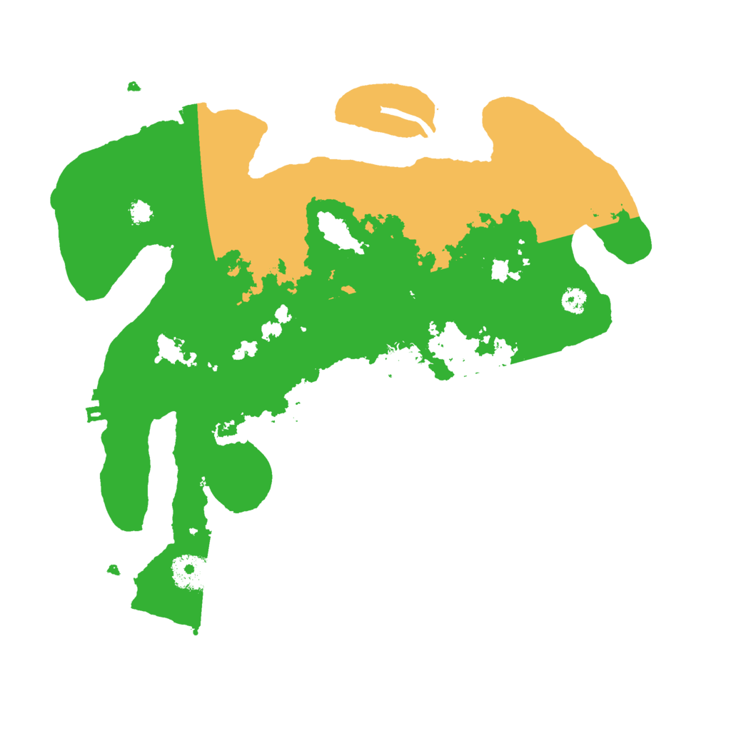 Biome Rust Map: Procedural Map, Size: 3000, Seed: 787378336