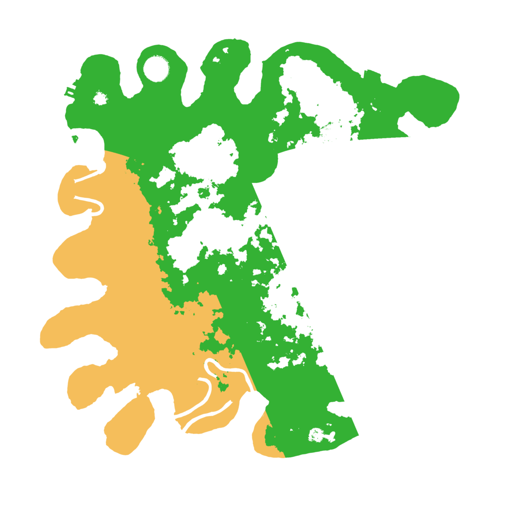 Biome Rust Map: Procedural Map, Size: 3500, Seed: 902135