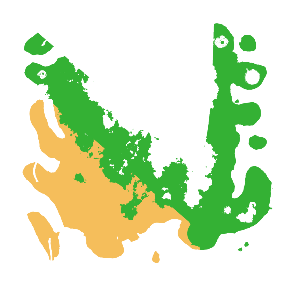 Biome Rust Map: Procedural Map, Size: 3500, Seed: 731618545