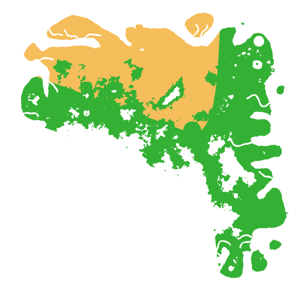 Biome Rust Map: Procedural Map, Size: 5000, Seed: 1446215929