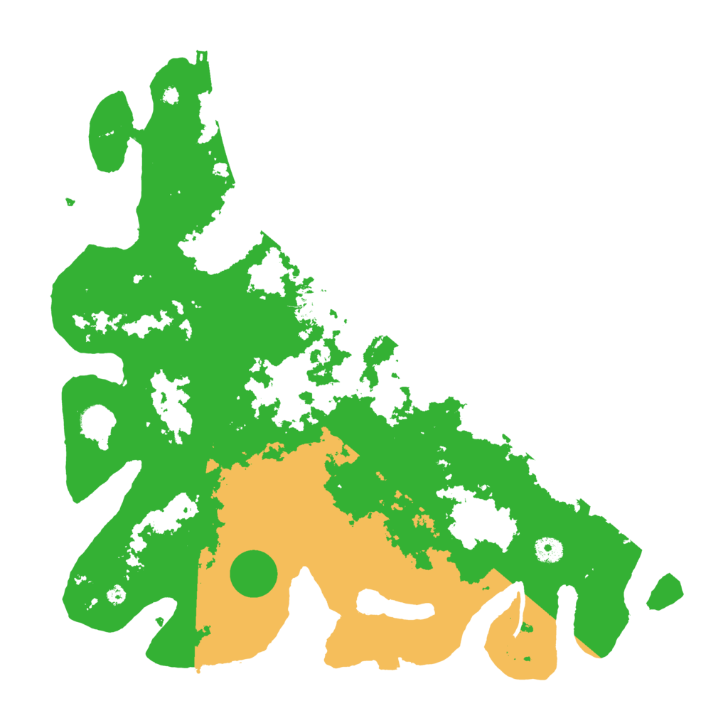 Biome Rust Map: Procedural Map, Size: 4050, Seed: 941431924