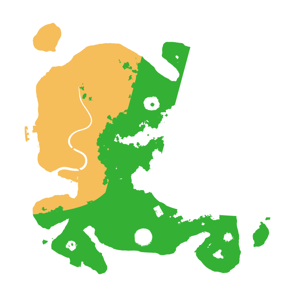 Biome Rust Map: Procedural Map, Size: 3000, Seed: 1362267736