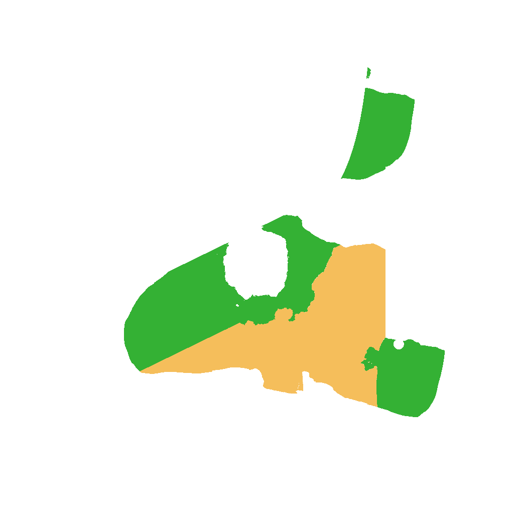 Biome Rust Map: Procedural Map, Size: 1500, Seed: 92663471