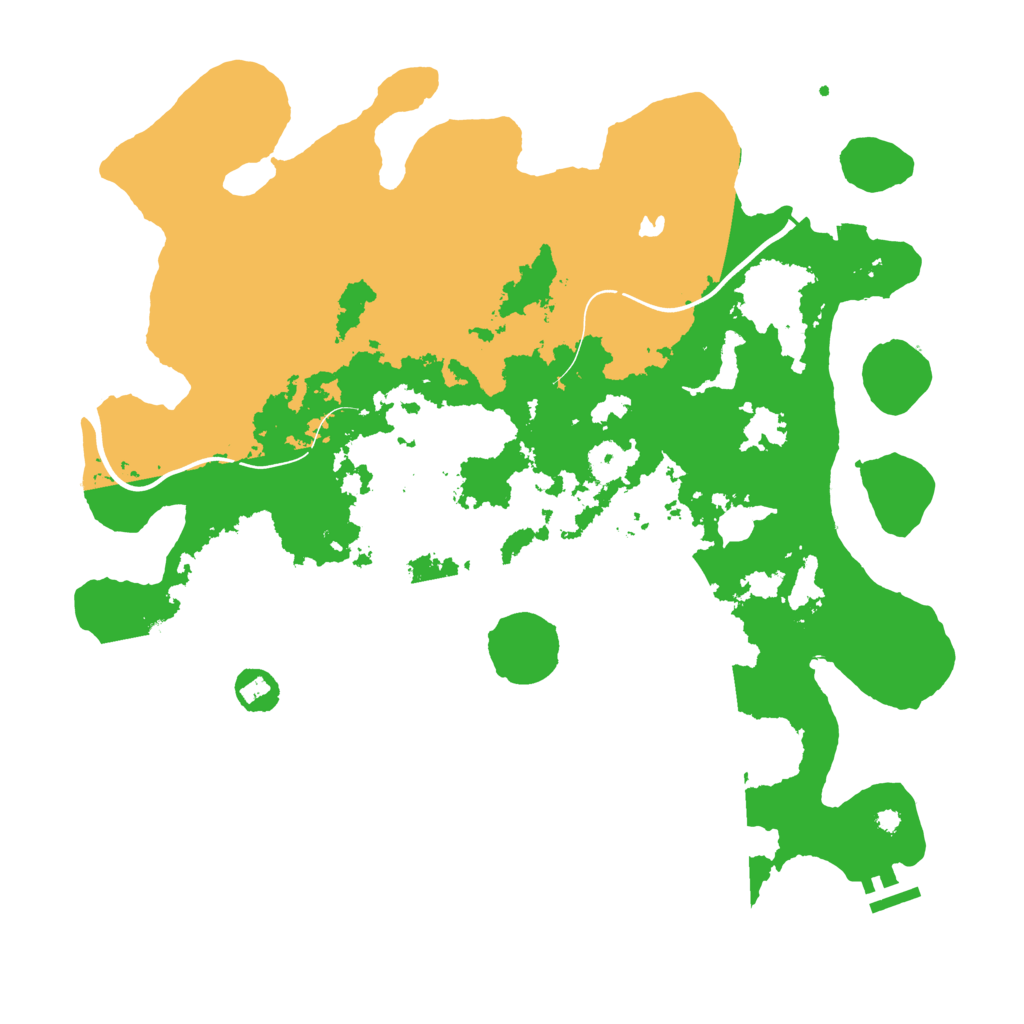 Biome Rust Map: Procedural Map, Size: 4000, Seed: 1570040483