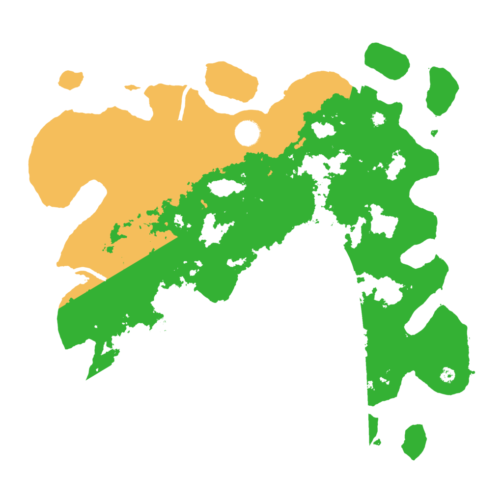 Biome Rust Map: Procedural Map, Size: 3500, Seed: 177393952