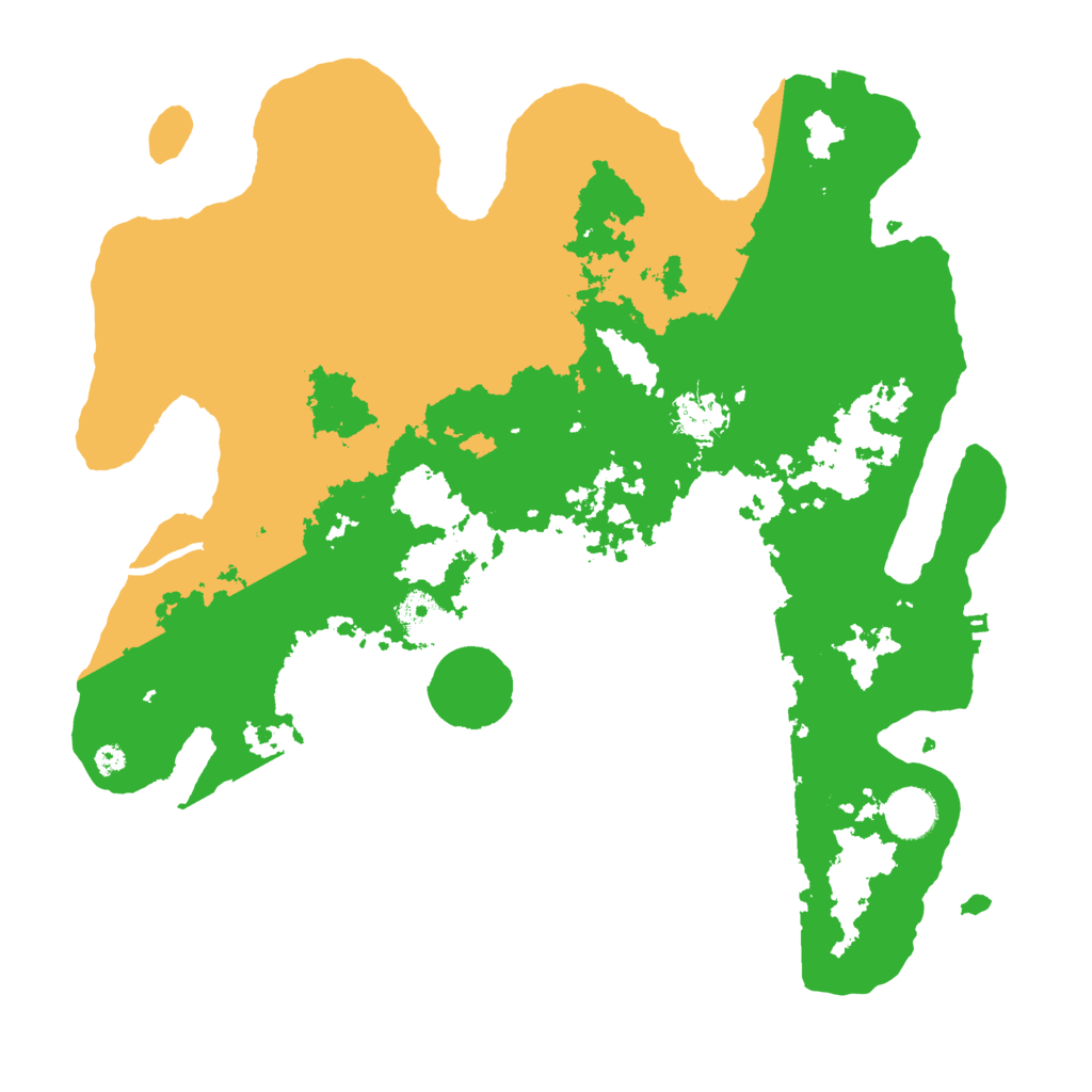 Biome Rust Map: Procedural Map, Size: 3700, Seed: 1374170853