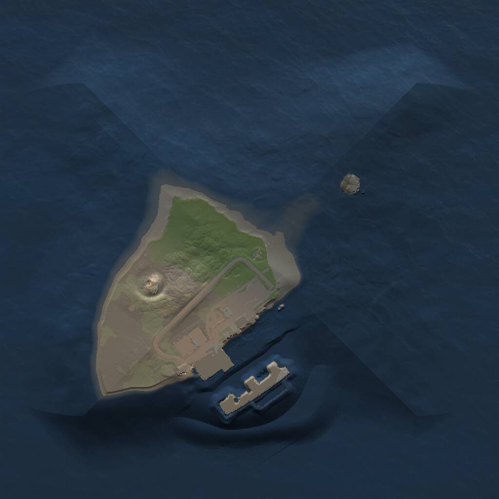 Rust Map: Procedural Map, Size: 1005, Seed: 274651524, 2 Monuments