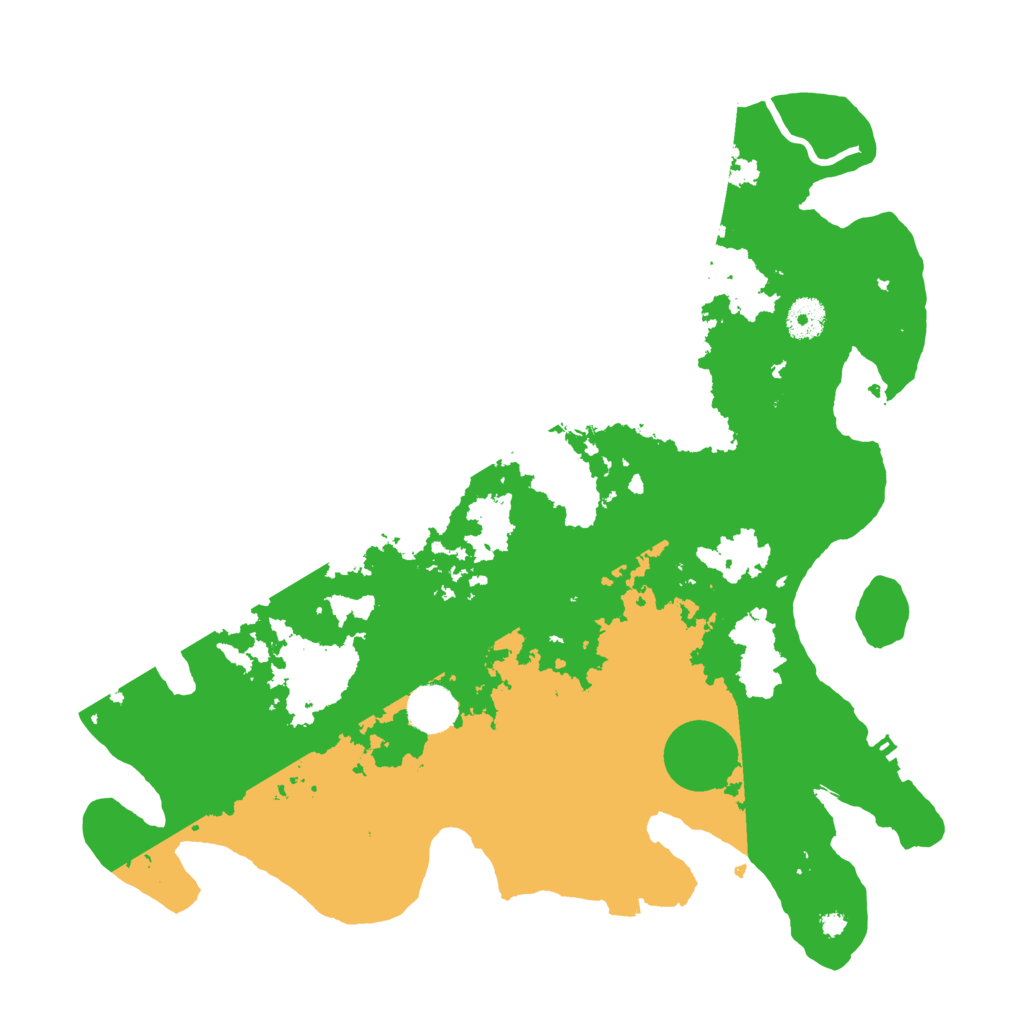 Biome Rust Map: Procedural Map, Size: 3800, Seed: 921986452