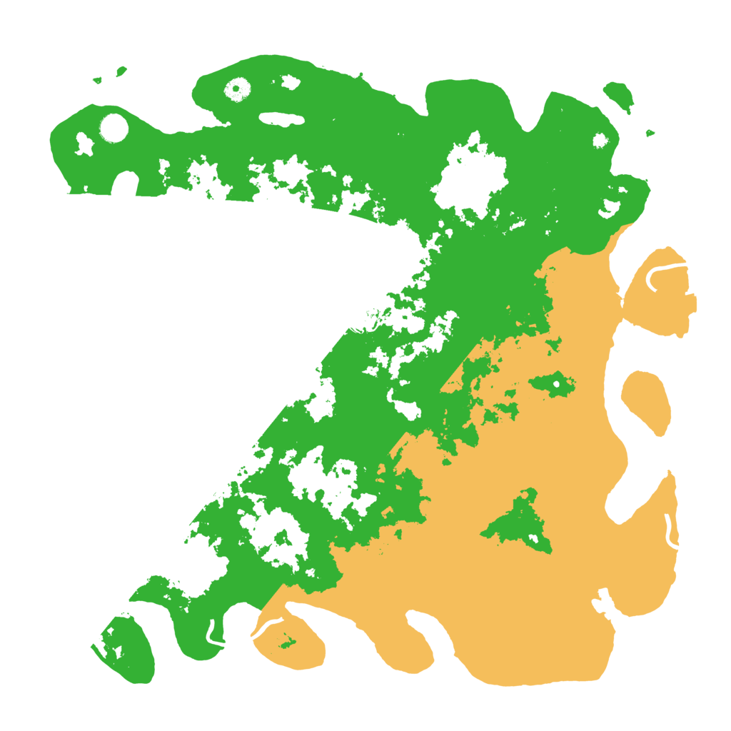 Biome Rust Map: Procedural Map, Size: 4500, Seed: 76842414