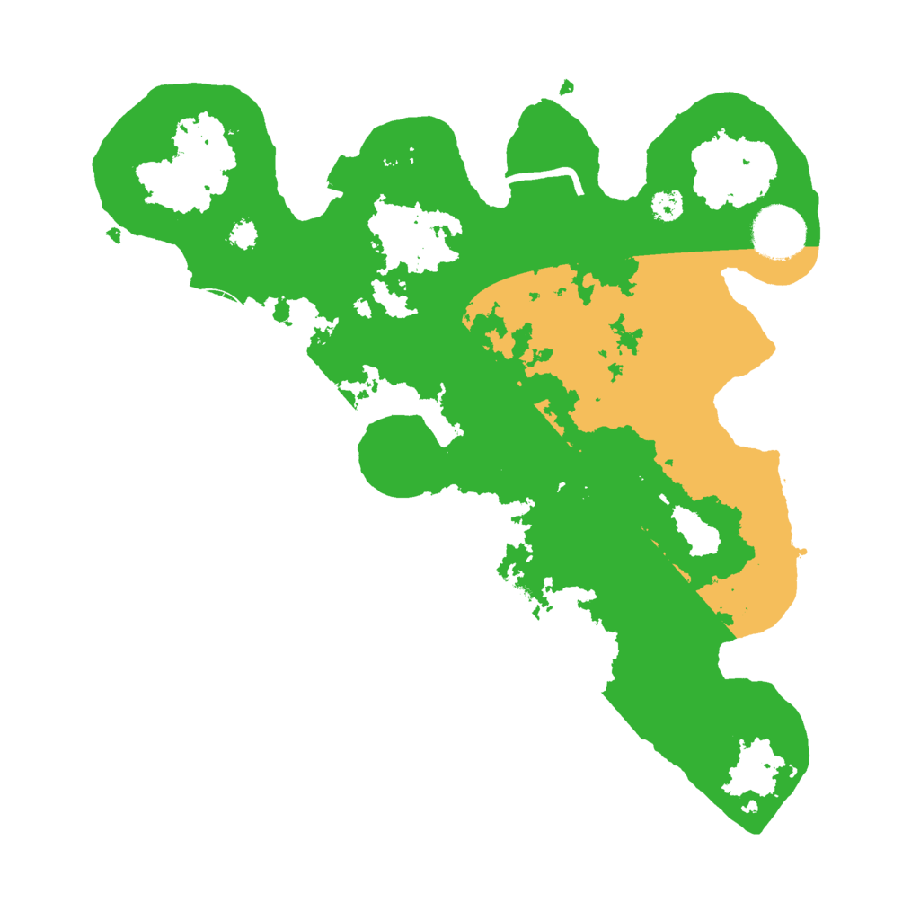 Biome Rust Map: Procedural Map, Size: 3000, Seed: 1584570405