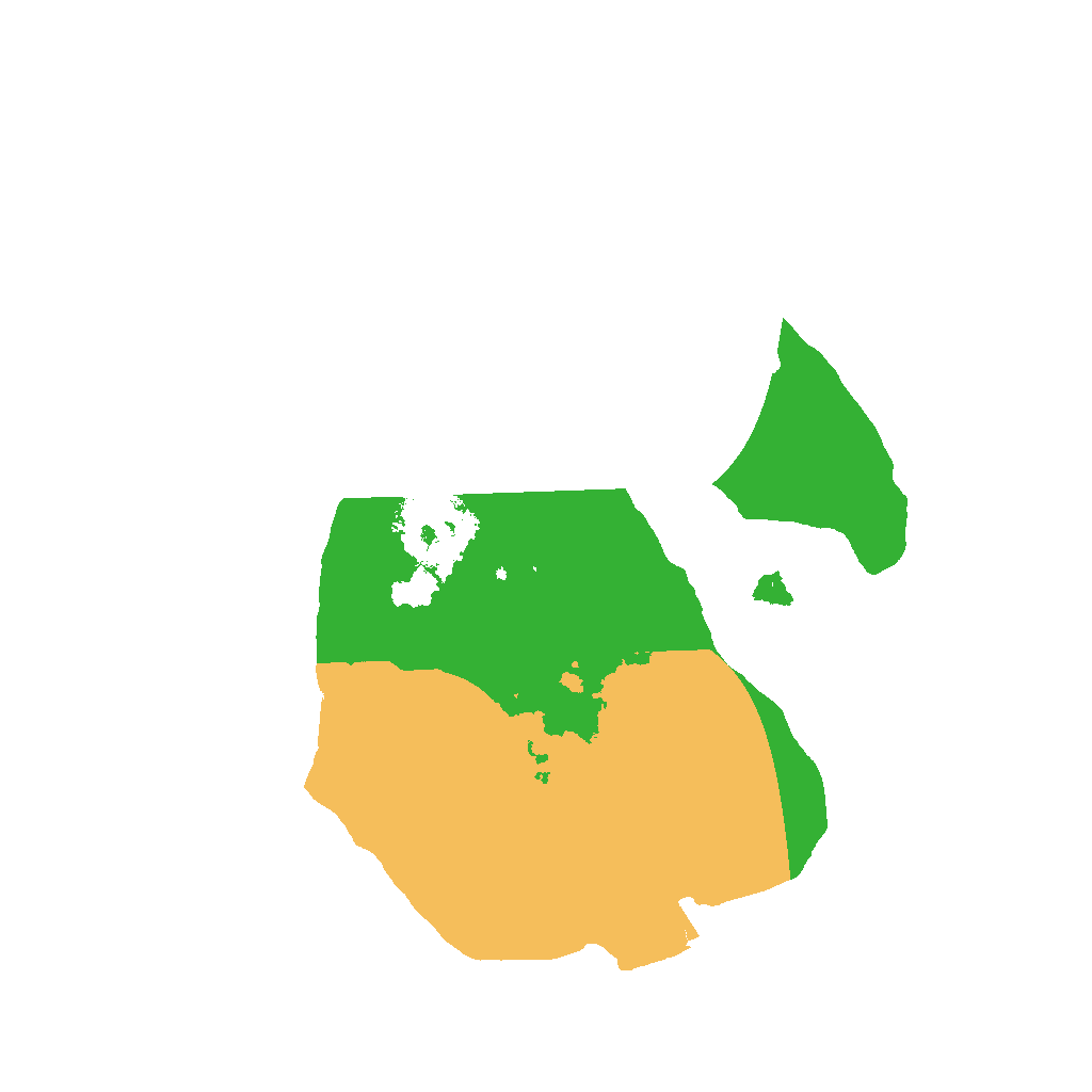 Biome Rust Map: Procedural Map, Size: 1500, Seed: 743737857