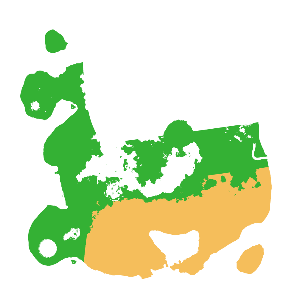 Biome Rust Map: Procedural Map, Size: 3000, Seed: 589688613