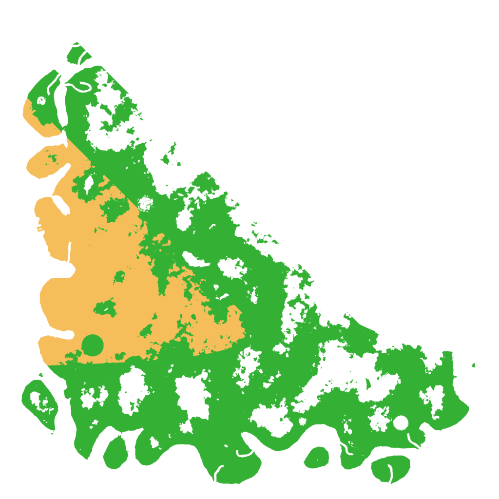 Biome Rust Map: Procedural Map, Size: 6000, Seed: 1540573336