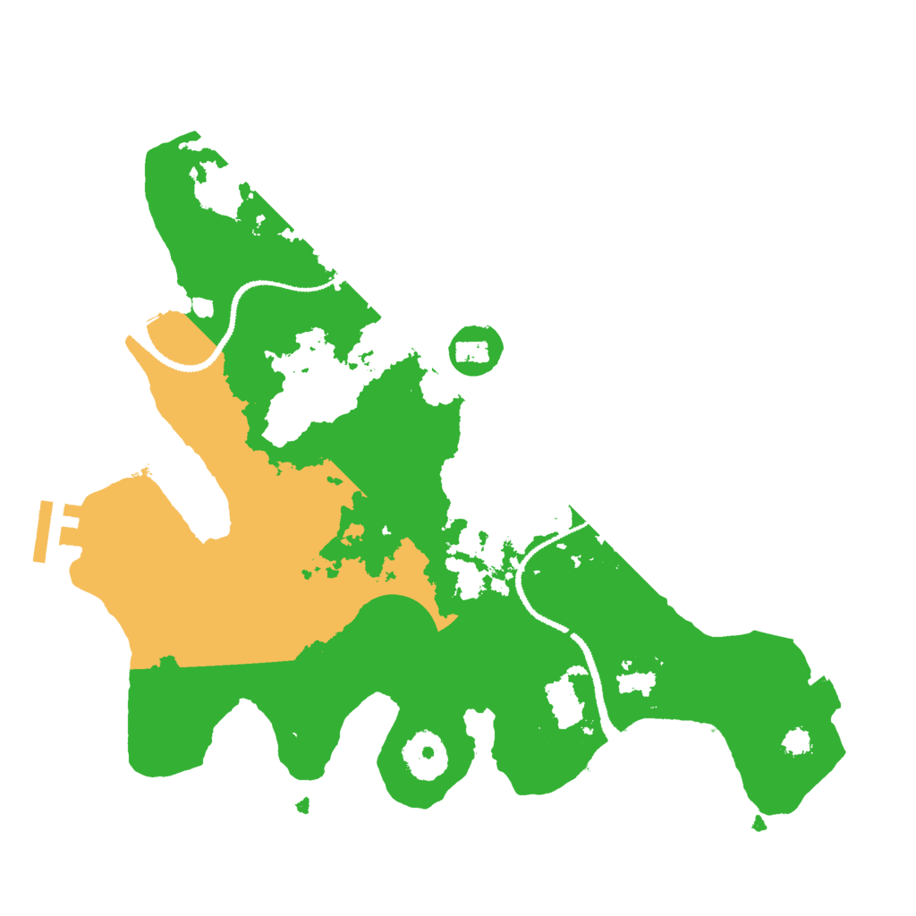 Biome Rust Map: Procedural Map, Size: 3000, Seed: 1540573336
