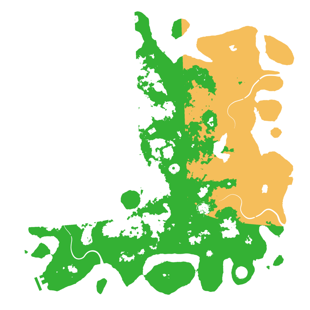 Biome Rust Map: Procedural Map, Size: 4500, Seed: 927009173