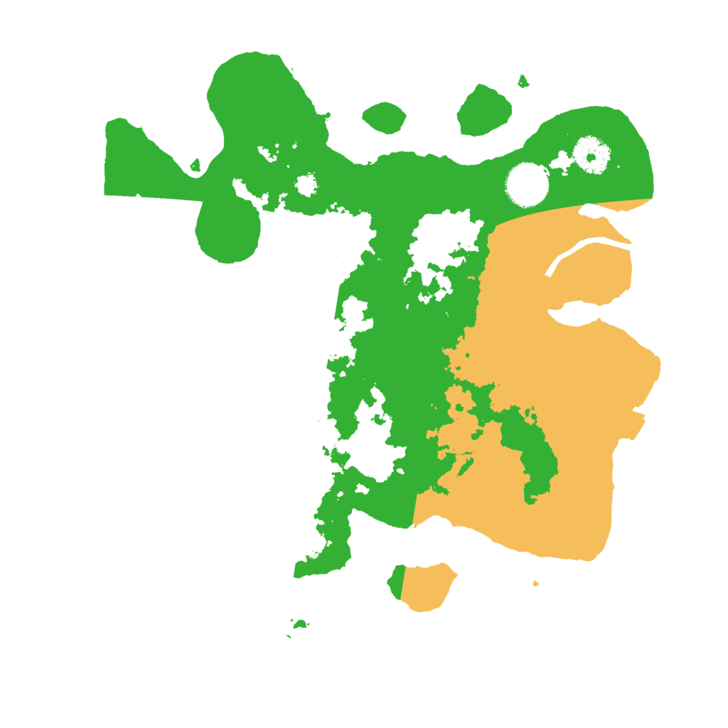 Biome Rust Map: Procedural Map, Size: 3000, Seed: 500879122