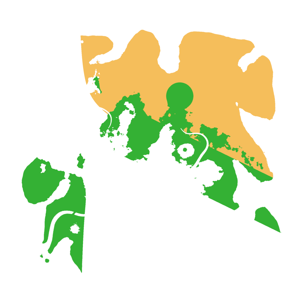 Biome Rust Map: Procedural Map, Size: 3000, Seed: 240102