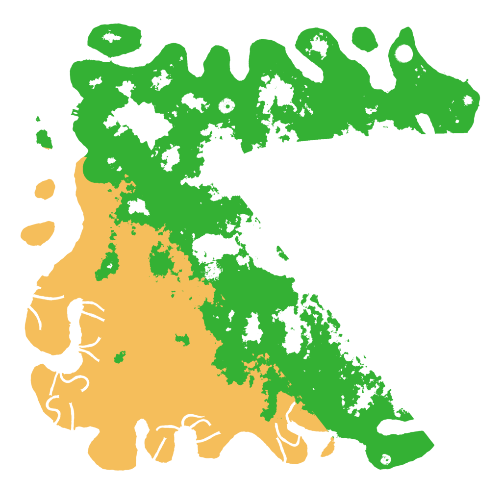 Biome Rust Map: Procedural Map, Size: 5000, Seed: 23498