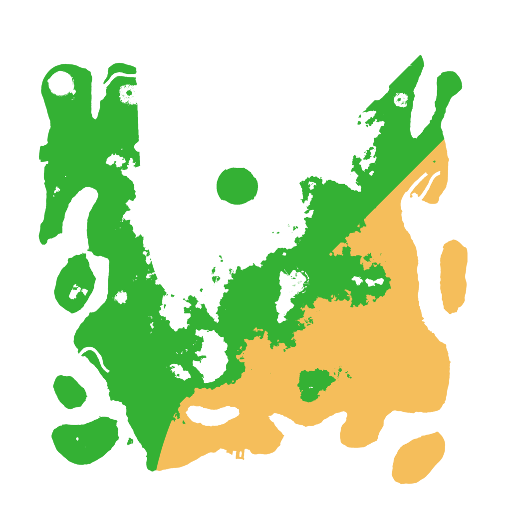 Biome Rust Map: Procedural Map, Size: 3700, Seed: 1686352192