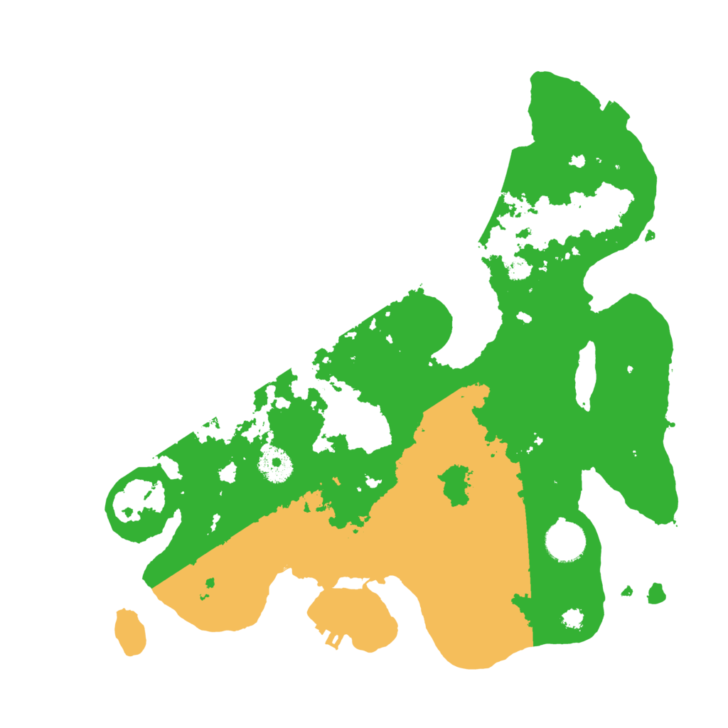 Biome Rust Map: Procedural Map, Size: 3200, Seed: 1659024467