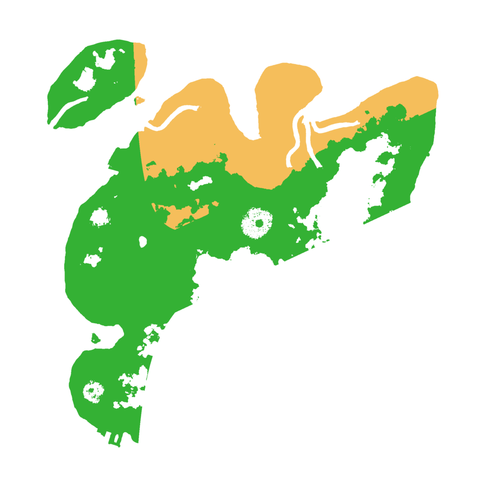 Biome Rust Map: Procedural Map, Size: 2500, Seed: 440678279