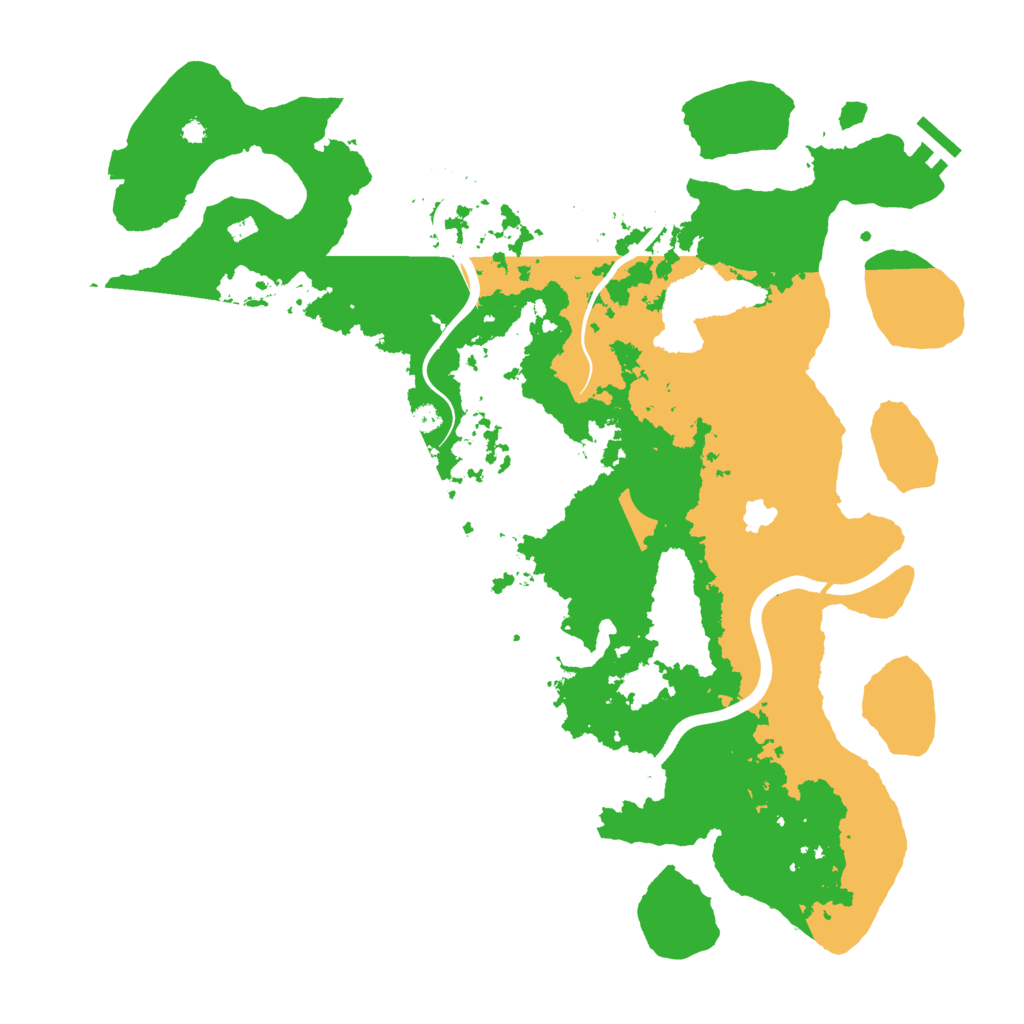 Biome Rust Map: Procedural Map, Size: 4000, Seed: 941569624