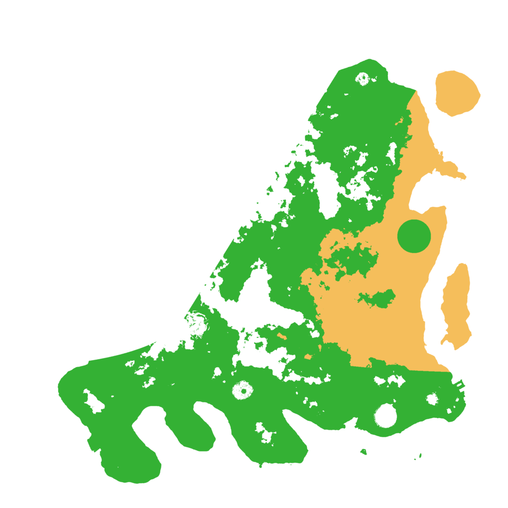 Biome Rust Map: Procedural Map, Size: 4000, Seed: 71169747