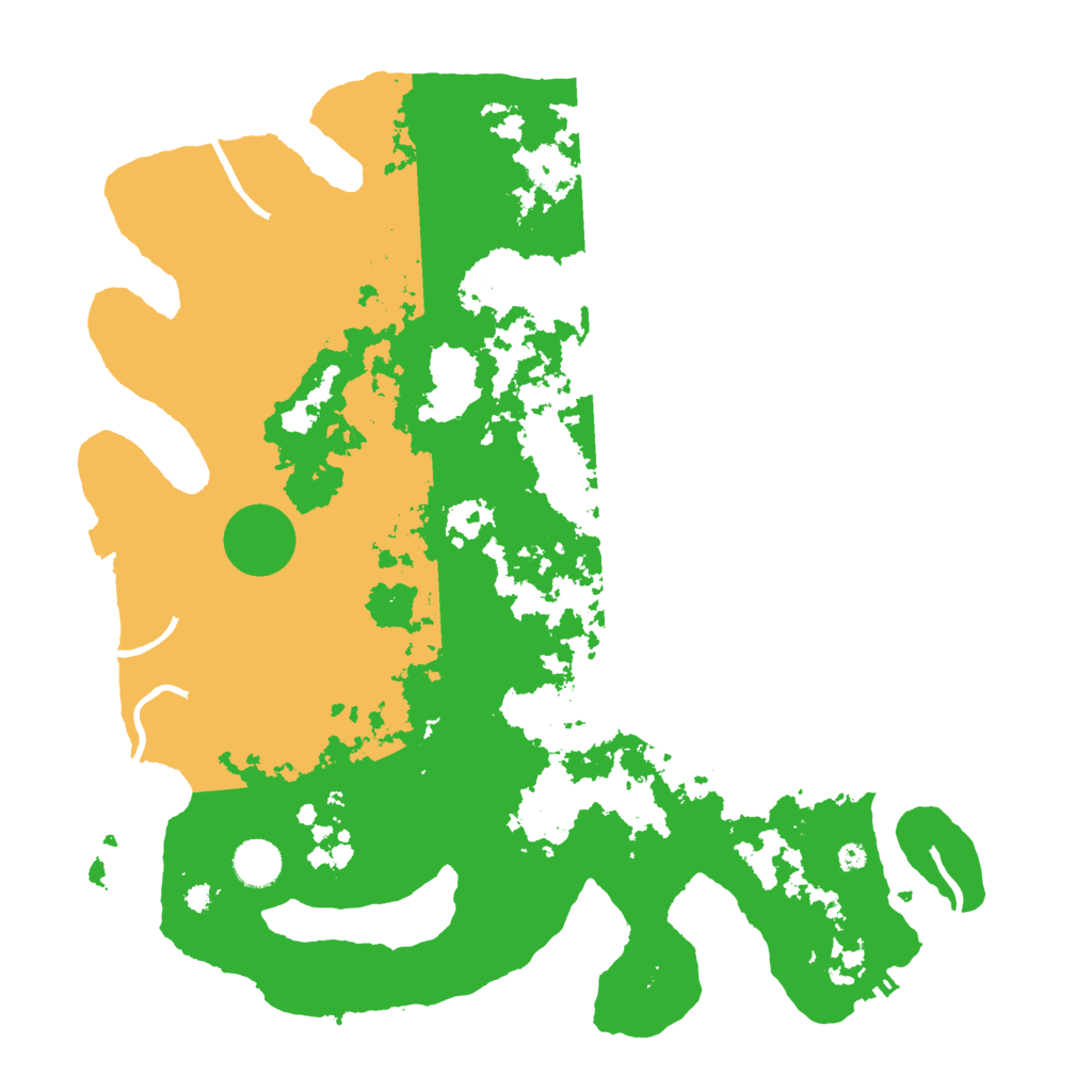 Biome Rust Map: Procedural Map, Size: 4000, Seed: 221207450