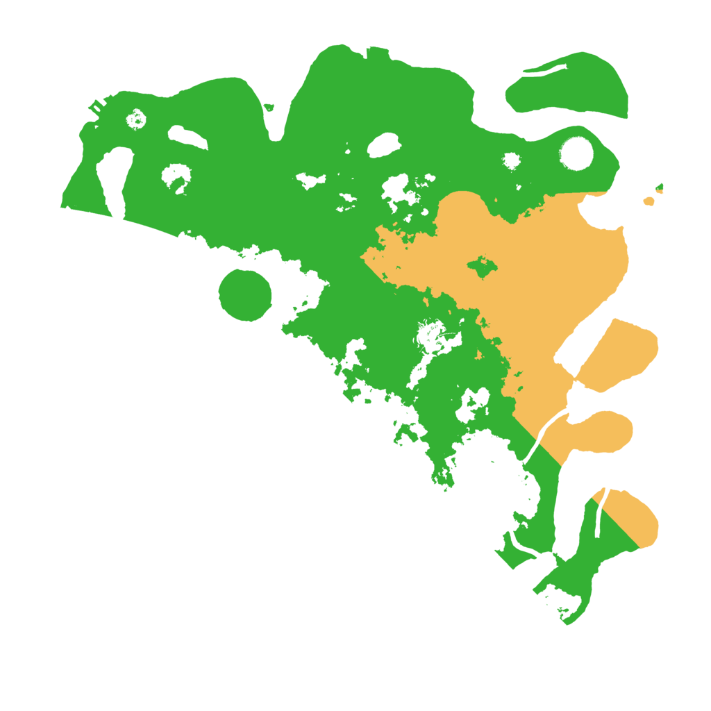 Biome Rust Map: Procedural Map, Size: 3750, Seed: 49296509