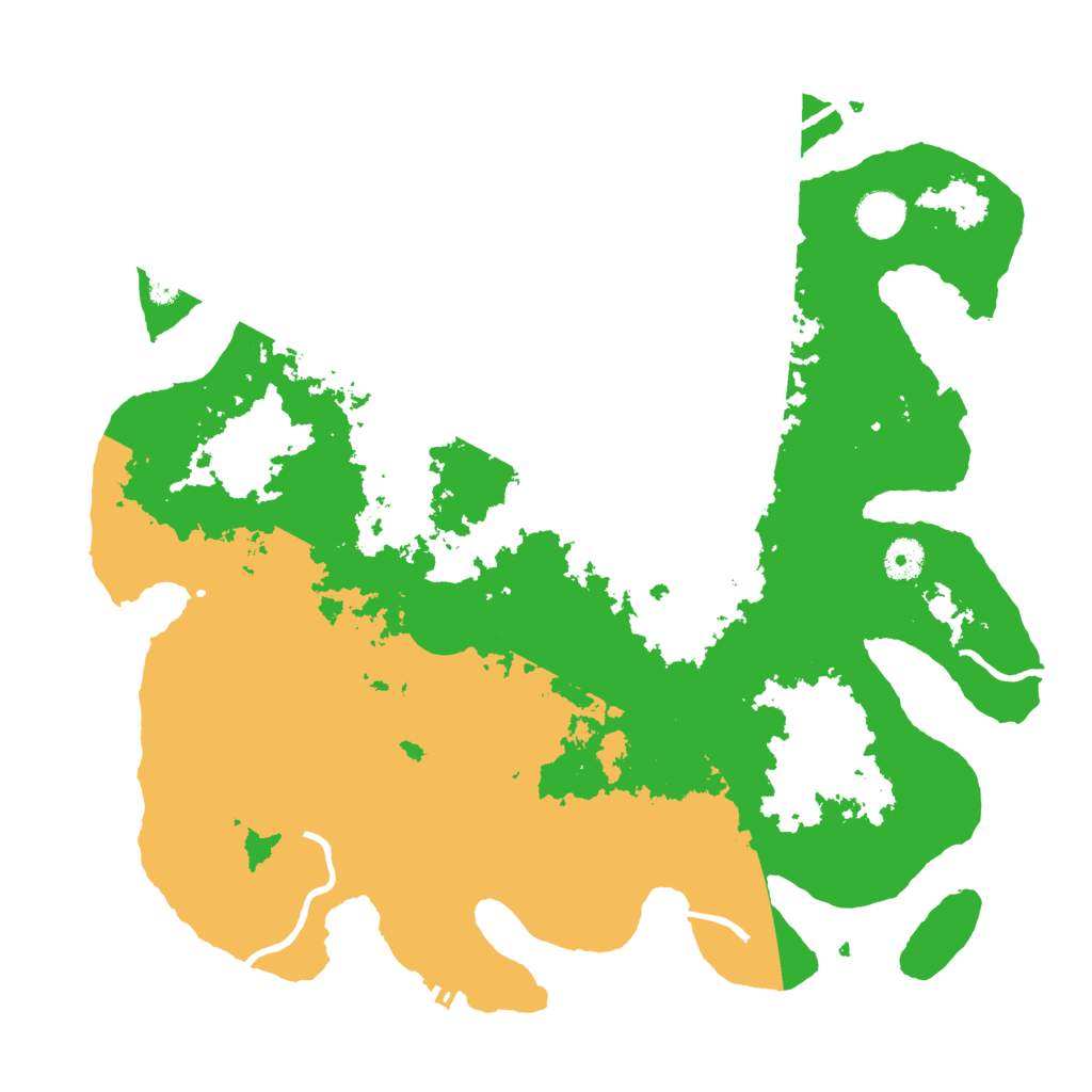 Biome Rust Map: Procedural Map, Size: 4000, Seed: 31713294