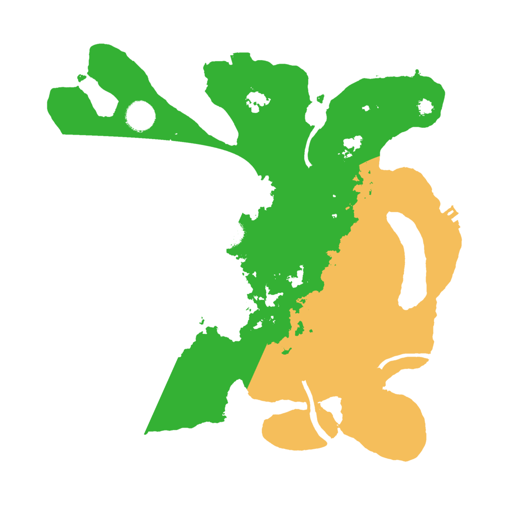 Biome Rust Map: Procedural Map, Size: 3000, Seed: 1814380799