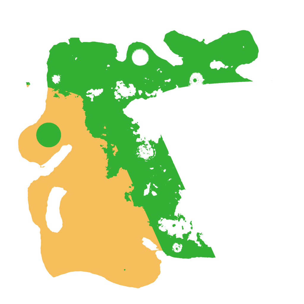 Biome Rust Map: Procedural Map, Size: 3250, Seed: 454005889